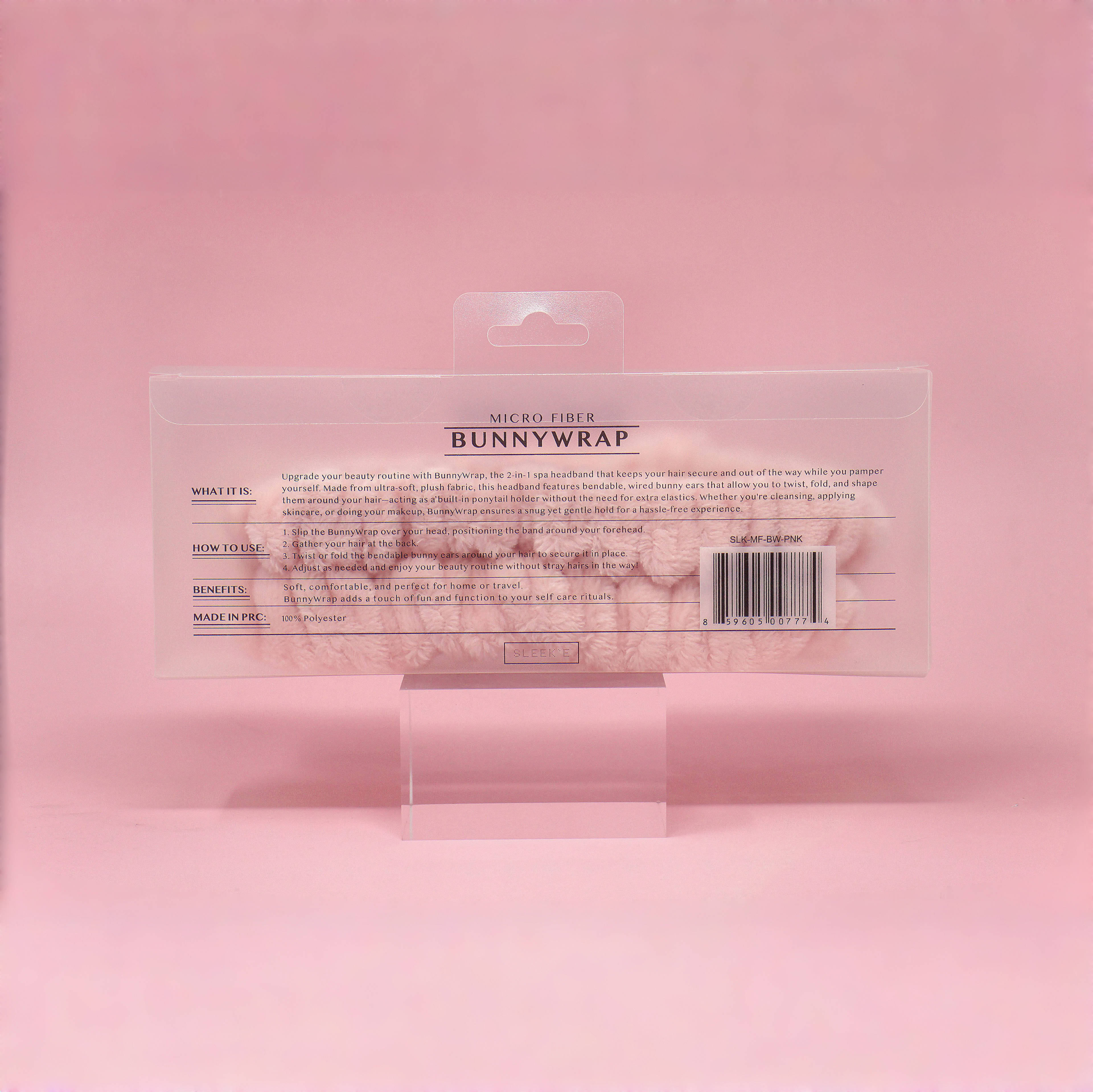 Microfiber BunnyWrap Headband